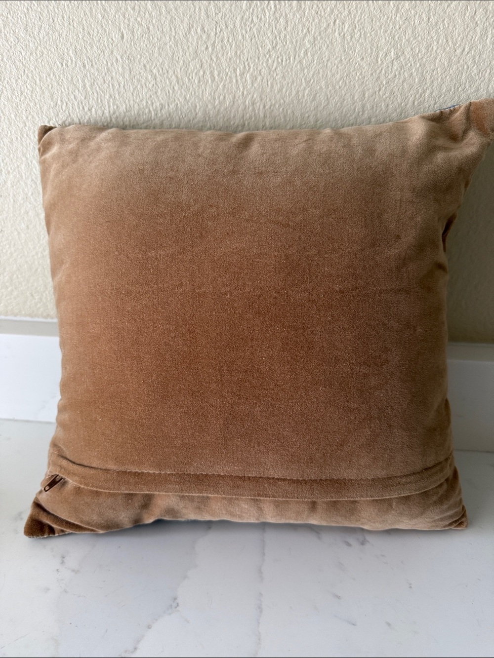 Vintage Needlepoint Accent Pillow - Picture 6 of 6